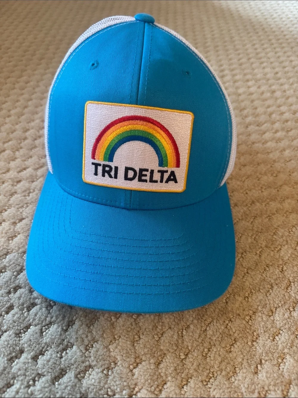 Tri Delta Blue Trucker Hat